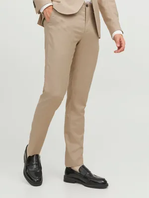 Obrázek produktu pro Kalhoty Jack & Jones Premium Solaria, béžové, velikost 42, pánské, béžové, velikost 42