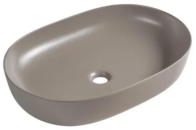 Immagine prodotto di Lavabo da appoggio in Vetroceramica ARDEA, 60,5 x 41,5 cm, Agila