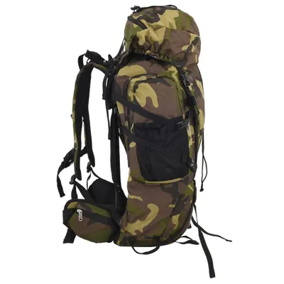 Immagine prodotto di vidaXL Zaino da trekking verde mimetico 80 L Tessuto Oxford