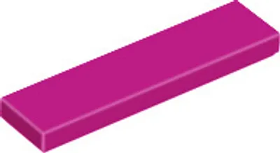 Produktbild von 1 Stück LEGO, Teil Nr. 2431, Magenta (Magenta)