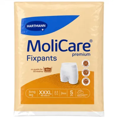 Produktbild von MOLICARE Premium Fixpants long leg Gr.XXXL 5St PZN 12543912