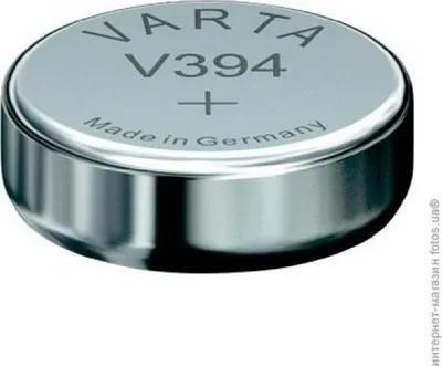 Produktbild von Varta Batterie Silver Oxide Knopfzelle 394 Retail (10-Pack) 00394 101 111