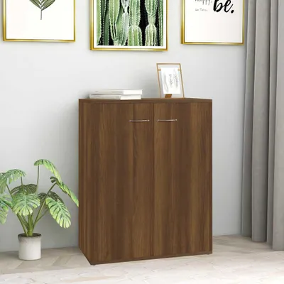Produktbild von vidaXL Sideboard Braun Eichen-Optik 60x30x75 cm Holzwerkstoff