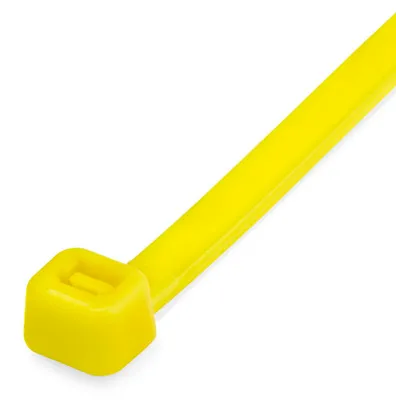 Produktbild von Kabelbinder 300 x 4,8 mm Gelb 100 Stück Industriequalität Polyamid 6.6