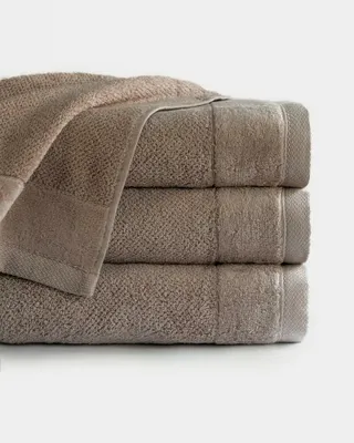 Image de Vito Serviette 50x90 Beige Taupe 550g 100% Coton