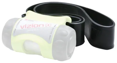 Obrázek produktu pro Náhradní gumový řemínek pro Vizion, černý 17503 (Vizion)