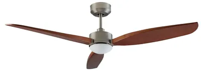 Produktbild von Energiespar Deckenventilator mit LED Beleuchtung und Fernbedienung Embat 132 cm
