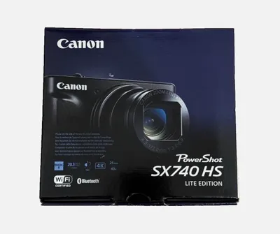 Produktbild von Canon PowerShot SX740 HS Lite Edition, 20,3 MP, 5184 x 3888 Pixel, CMOS, 40x, 4K Ultra HD, Silber
