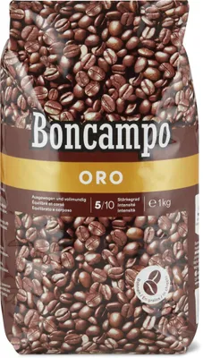 Image de Boncampo Kaffee Oro, grains de café - 1 kg