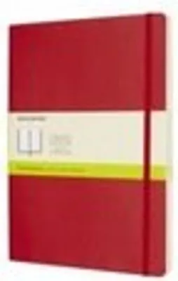 Image de Moleskine Carnet de notes Xlarge, Blanko, Soft Cover, Rouge écarlate