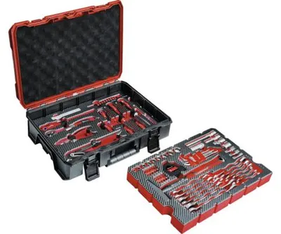 Immagine prodotto di Einhell E-CASE 370570 Valigia portautensili equipaggiata con 80 pezzi (L x A x P) 44,4 x 32,9 x 13,1 cm (370570)