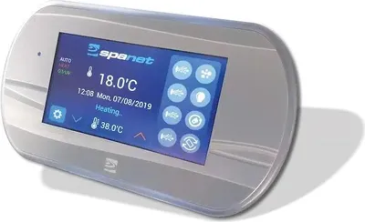 Produktbild von Smartouch Whirlpool-Bedienfeld 4,3 Zoll, flaches Design, automatische Helligkeitsanpassung, wasserdicht