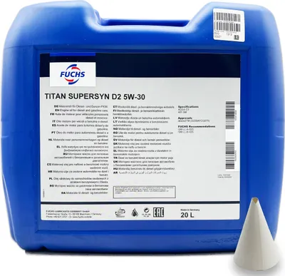 Produktbild von 20 L Fuchs Titan Gt1 Flex 5 0W-20 Motoröl Öl 0W20 BMW | MB | Jaguar | Opel |