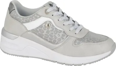 Produktbild von Cipriata - Damen Sneaker "Novelia", Tierprint DF2407 (40,5 EU) (Silber/Weiß)