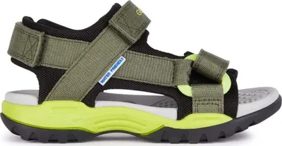 Produktbild von Geox Jungen Klassische Sandalen J450RE 01411 C0914 Farbe: Grün Größe: 29