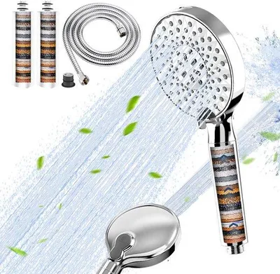 Produktbild von Wassersparende Dusche mit Filter, 9 Strahlarten, Hartwasser, Chlorreinigung