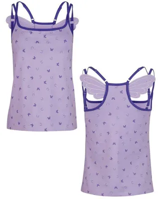Produktbild von Full Volume by EMP Damen fliederfarbenes Top mit Allover-Print L