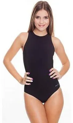 Produktbild von AQUA-SPEED Damen Badeanzug - Perfekt Für Sport Und Freizeitschwimmerinnen - Aus Hochwertigem Material - PERFECT FIT, #AsBLANCA, Schwarz, 42