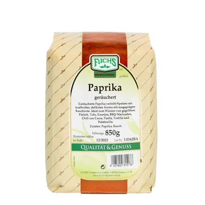Obrázok produktu pre Fuchs Professional Paprika údená silná príchuť 850g