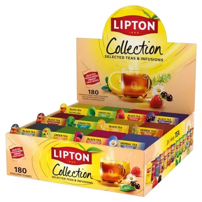 Produktbild von Lipton Feel Good Selection Sortimentskasten 180 x 1,58 Gramm