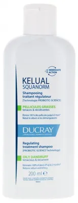 Produktbild von Ducray Kelual Squanorm Verzorgende Shampoo Vette Schilfers 200ml