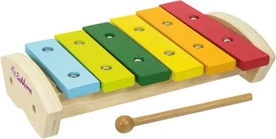 Productafbeelding van Houten Xylofoon voor Kinderen - Muziek Speelgoed Vanaf 2 Jaar