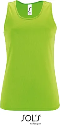 Produktbild von SOLs 02117 | Damen Sports Tank Top Sporty - Farbe: Neon Green - Größe: M