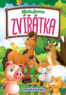 Obrázok produktu pre Maľovanie zvierat Omaľovánky
