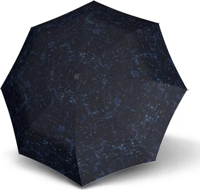 Produktbild von Knirps Re³ Duomatic Taschenschirm - Structure Blue