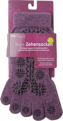 Produktbild von Yoga-Zehensocken - elderberry