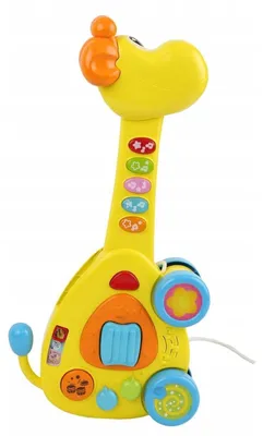 Produktbild von Smily Play 2-in-1 Gitarre Giraffe Lernspielzeug Musik