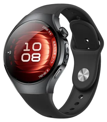 Image de Pour Huawei Watch 5 42mm Silicone fermoir inverse de remplacement Smart Watch Bracelet Noir