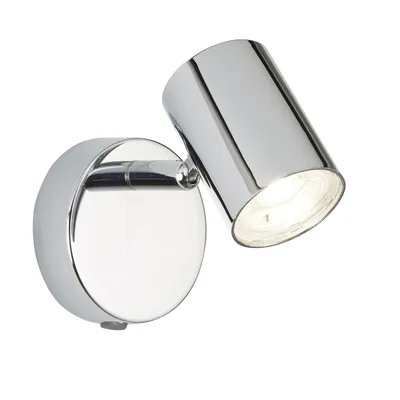 Zdjęcie produktu dla Współczesna lampa sufitowa Rollo Stal Chrom Przezroczyste szkło Led 4,3W 3000K