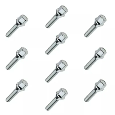 Image de 10x vis de roue, M12x1.25, longueur du filetage : 45mm, collet conique, SW17