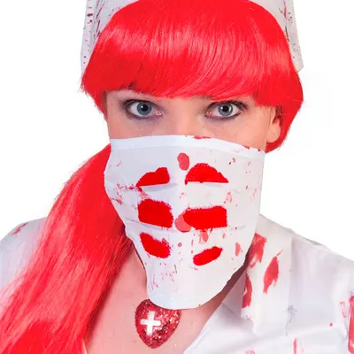 Produktbild von Mundschutz mit Blut