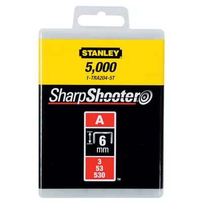 Obrázok produktu pre Stanley 14MM/9/16"L/D STAPLE(1000) 53A TYPE