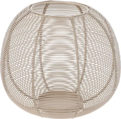 Obrázek produktu pro Svícen Sphere 19×15 cm. drátěný, béžový