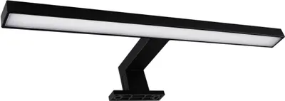 Zdjęcie produktu dla Kinkiet łazienkowy nad lustro LED 5W neutralna barwa czarny podłużny 30 cm IP44 MILOS Polux