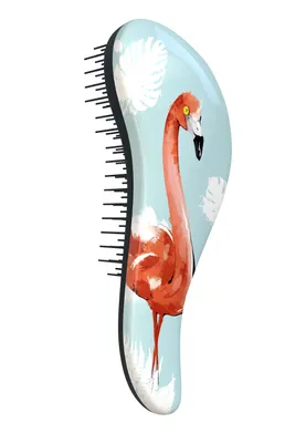 Produktbild von Haarbürste mit Griff Flamingo