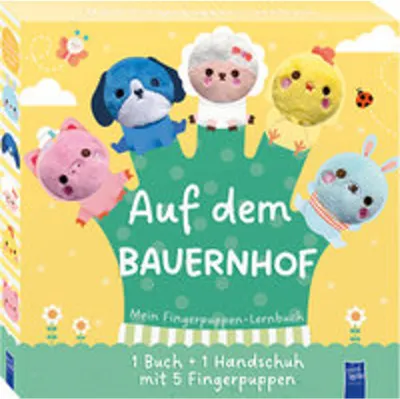 Image de Mein Fingerpuppen-Lernbuch - Auf dem Bauernhof