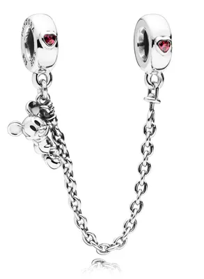 Produktbild von Disney Kette Climbing Mickey von PANDORA aus 925er Silber mit Zirkonia