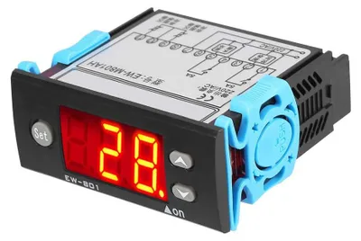 Digitaler Temperaturregler AC 220V 5A mit 2 Sensoren