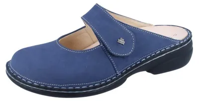 Productafbeelding van Finn Comfort STANFORD slippers: verstelbare klittenbandsluiting voor een veilige pasvorm, uitneembaar voetbed geschikt voor steunzolen, flexibele zool voor optimaal comfort tijdens het lopen
