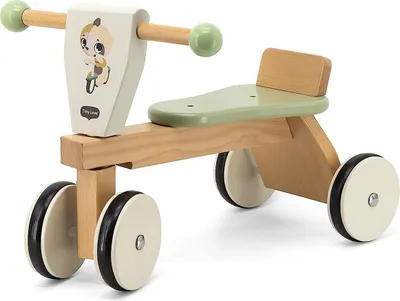 Image de Tiny Love Wooden Ride On Trike - Boho Chic - Vélo d'exercice - 18 mois à 3 ans
