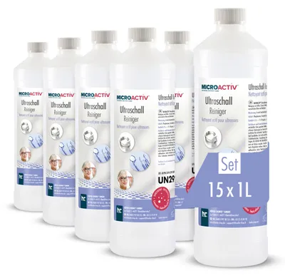 Produktbild von 15x 1 L Microactiv¨ Ultraschallreiniger fŸr Ultraschallbad