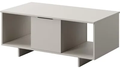 Produktbild von MALMO Couchtisch in Sandbeige für das Wohnzimmer, 100 cm breit, 55 cm hoch und 55 cm tief