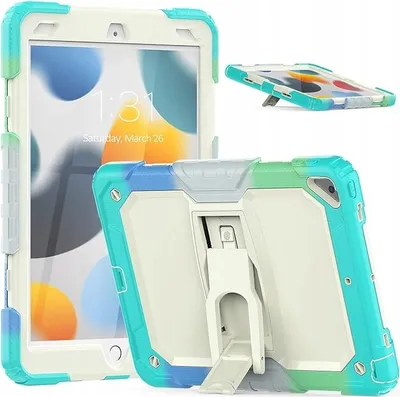 Produktbild von Tasche für iPad Air 3/Pro 10.5" mit Ständer und Schultergurt Grün