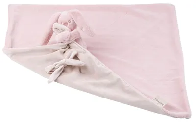 Produktbild von Nattou Lapidou Babydecke 50 × 50 cm – Babydecke Baby Kaninchen – Weiches Babydec