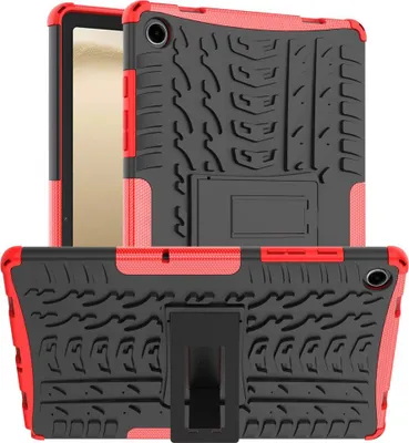 Produktbild von Samsung Galaxy Tab A9 Plus Hülle - Coverup Panzer Back Cover mit Ständer - Rot