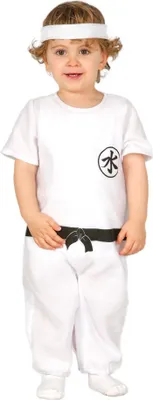 Produktbild von Baby Kung Fu - Karate Kostüm für Kinder Gr. 86 - 98, Größe:92/98